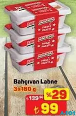 BAHÇIVAN LABNE 3X180 G fiyat ve kampanya bilgisi
